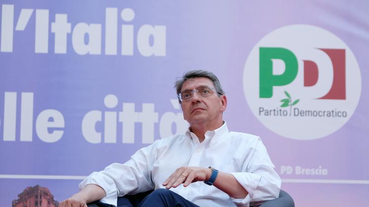 Il sindaco di Brescia Emilio Del Bono in corsa per la segreteria regionale del Pd