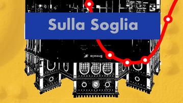 Il logo della manifestazione "Sulla Soglia", danza tra Brescia e  Bergamo