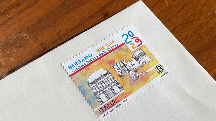 Il francobollo celebrativo della Capitale italiana della cultura