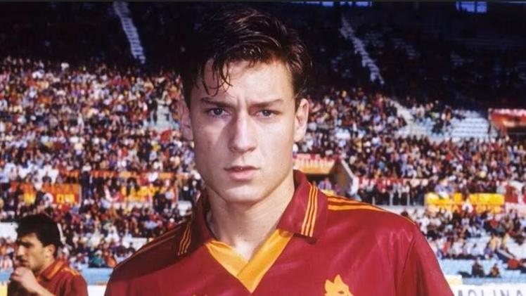 Francesco Totti a 16 anni
